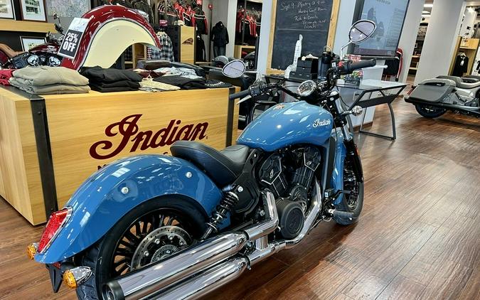 2023 Indian Motorcycle® Scout® Sixty ABS Storm Blue