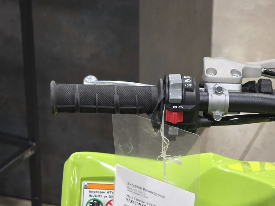 2025 Yamaha YFZ 450R SE