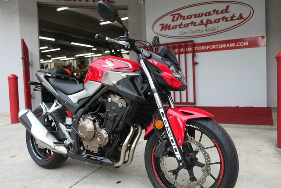 2019 Honda CB500F