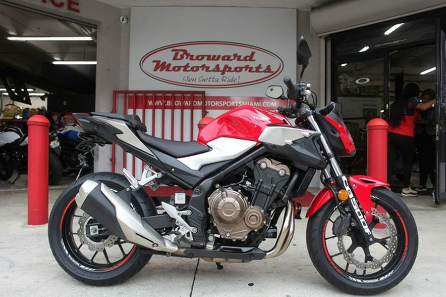 2019 Honda CB500F