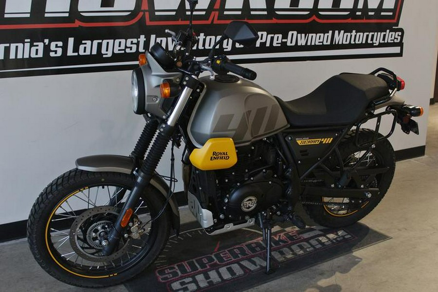 2023 Royal Enfield Scram 411 Graphite Yellow