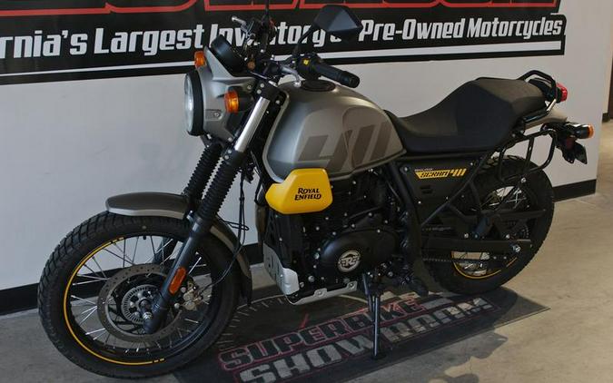 2023 Royal Enfield Scram 411 Graphite Yellow