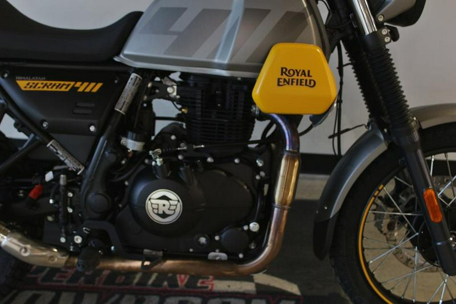 2023 Royal Enfield Scram 411 Graphite Yellow