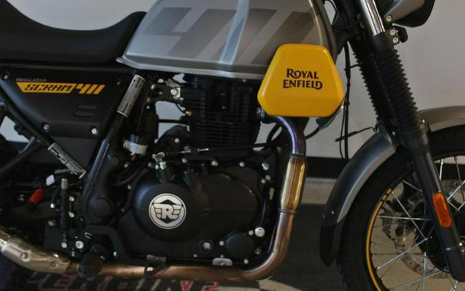 2023 Royal Enfield Scram 411 Graphite Yellow