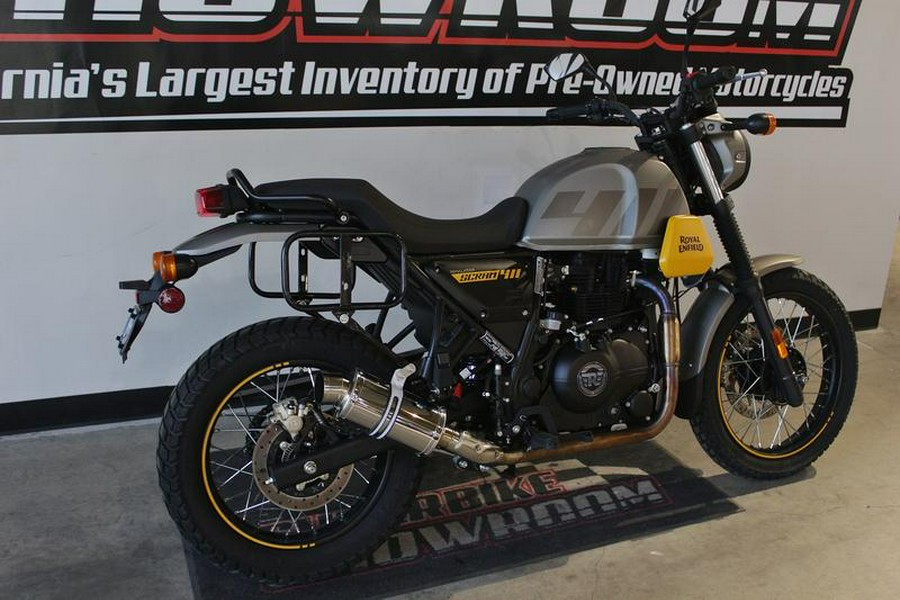 2023 Royal Enfield Scram 411 Graphite Yellow