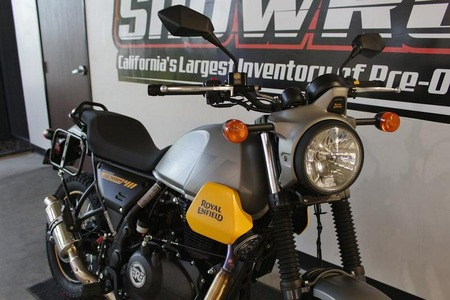 2023 Royal Enfield Scram 411 Graphite Yellow