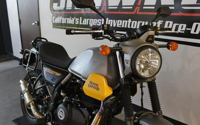 2023 Royal Enfield Scram 411 Graphite Yellow