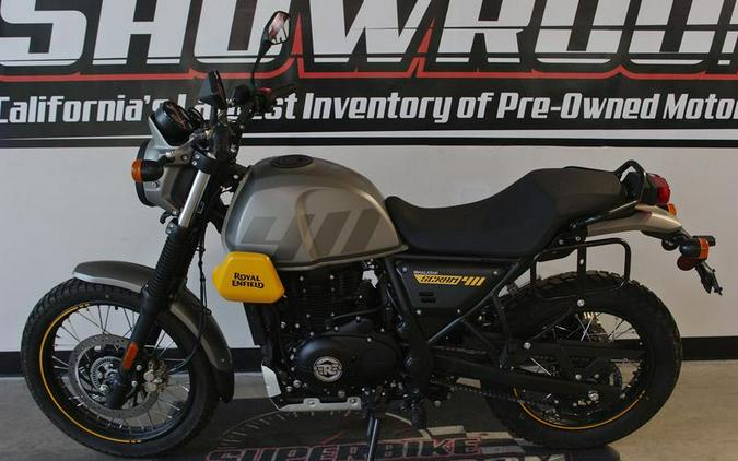 2023 Royal Enfield Scram 411 Graphite Yellow