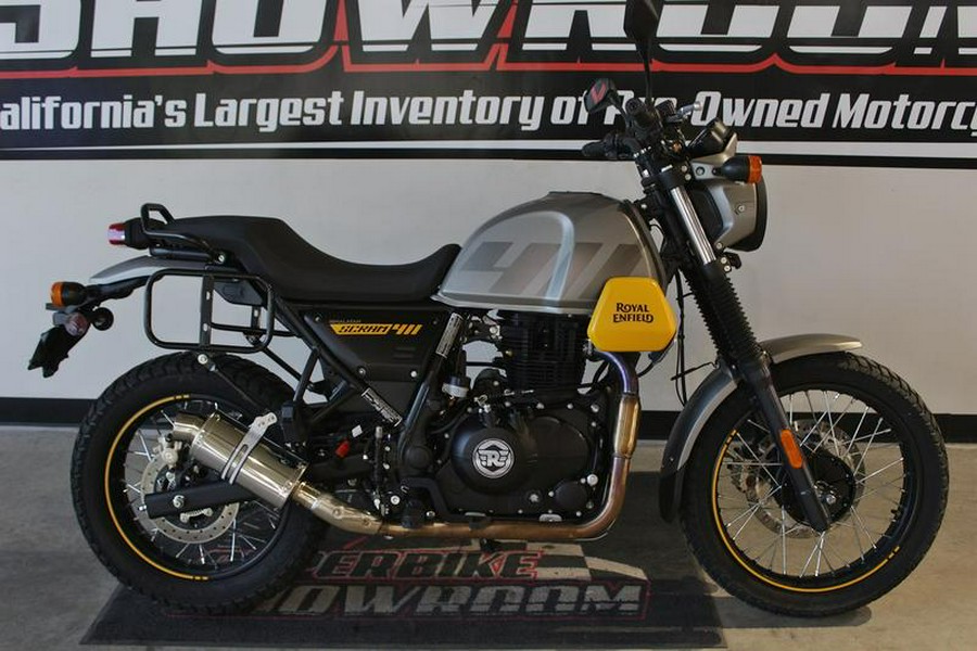 2023 Royal Enfield Scram 411 Graphite Yellow