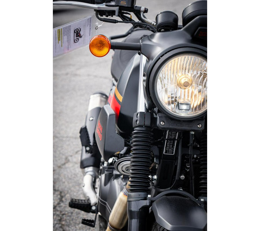 2023 Royal Enfield Scram 411 Blazing Black