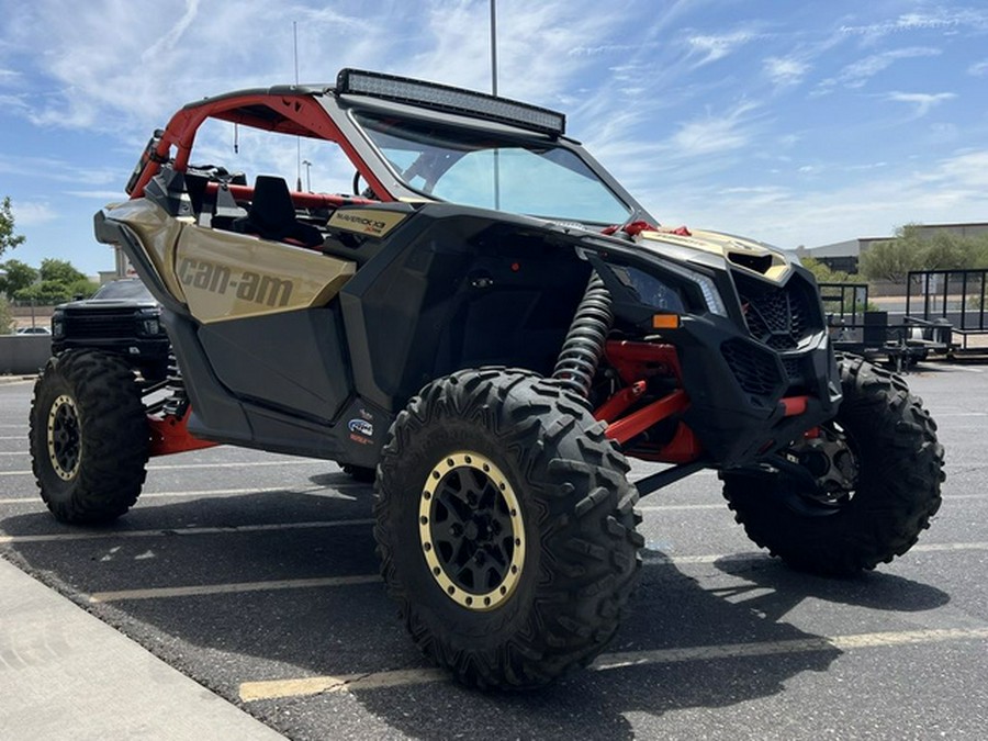 2017 Can-Am Maverick X3 X RS Turbo R Gold & Can-Am Red