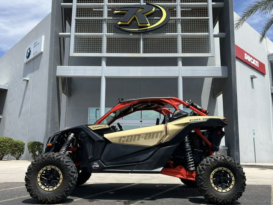 2017 Can-Am Maverick X3 X RS Turbo R Gold & Can-Am Red