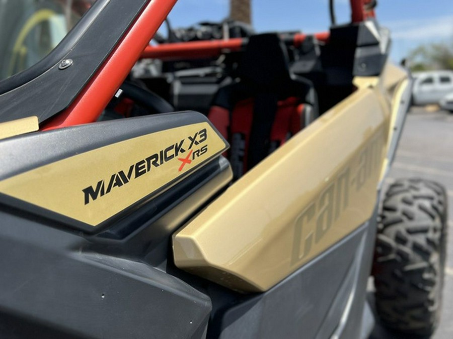 2017 Can-Am Maverick X3 X RS Turbo R Gold & Can-Am Red