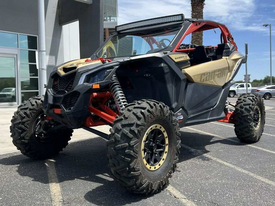 2017 Can-Am Maverick X3 X RS Turbo R Gold & Can-Am Red