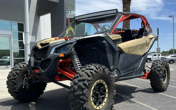 2017 Can-Am Maverick X3 X RS Turbo R Gold & Can-Am Red