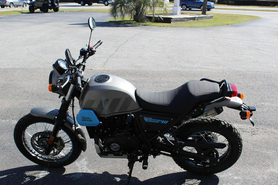 2023 Royal Enfield Scram 411 Graphite Blue