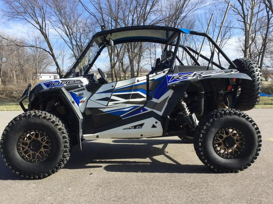 2017 Polaris® RZR XP® 1000 EPS White Lightning With Reflex Blue