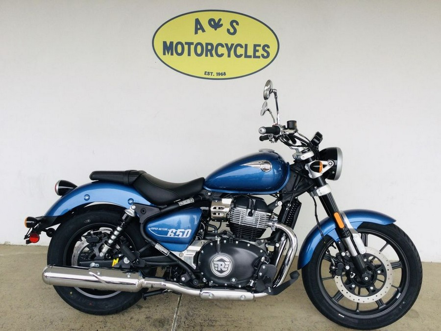 2024 Royal Enfield Super Meteor 650 Astral Blue