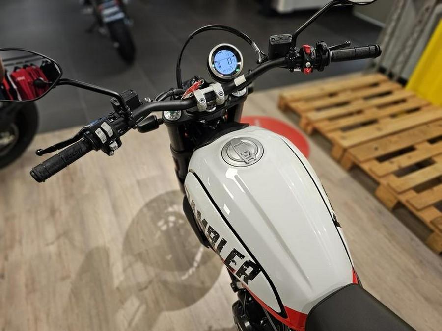 2023 Ducati Scrambler Urban Motard Star White Silk and Ducati GP ’19 Red