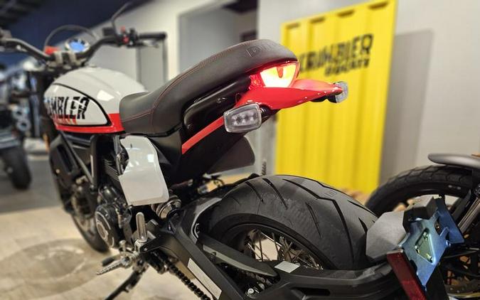 2023 Ducati Scrambler Urban Motard Star White Silk and Ducati GP ’19 Red