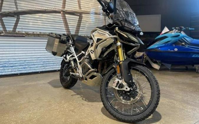 2023 Triumph Tiger 1200 Rally Pro Matte Khaki Green Rally Pro