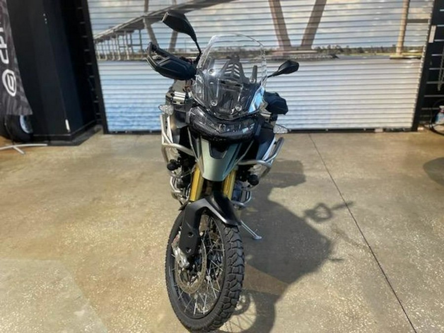 2023 Triumph Tiger 1200 Rally Pro Matte Khaki Green Rally Pro