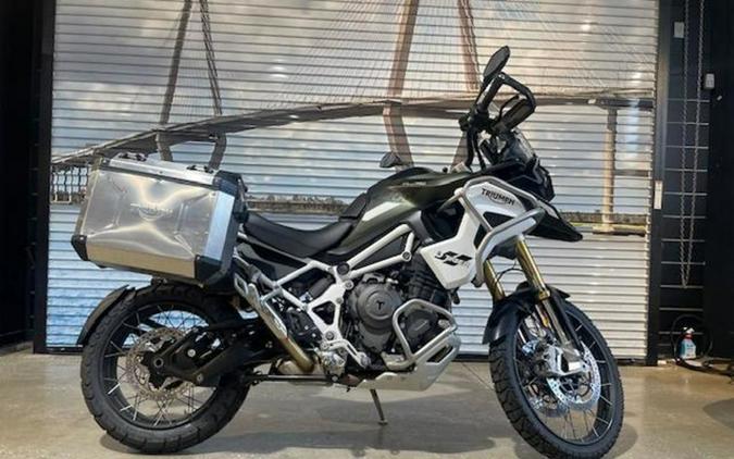 2023 Triumph Tiger 1200 Rally Pro Matte Khaki Green Rally Pro