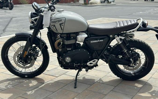 2024 Triumph Scrambler 1200 X Ash Grey