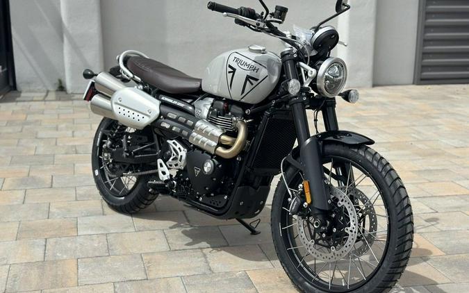 2024 Triumph Scrambler 1200 X Ash Grey