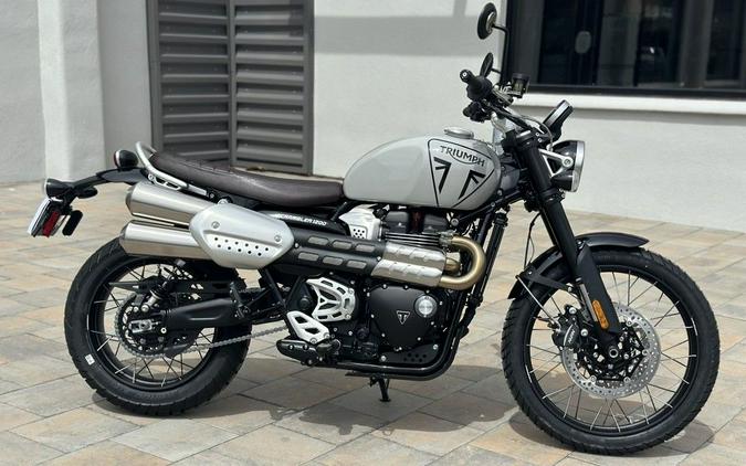 2024 Triumph Scrambler 1200 X Ash Grey