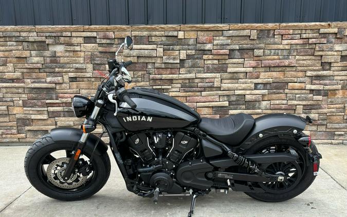 2025 Indian Motorcycle® Scout® Sixty Bobber Black Metallic