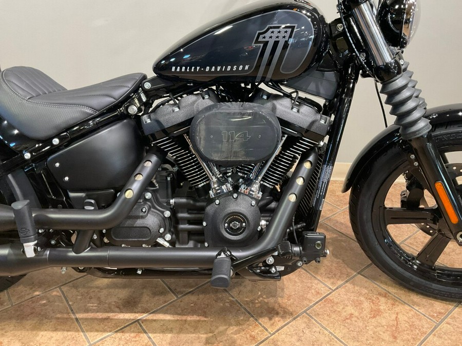 2024 Harley-Davidson Street Bob 114 Vivid Black FXBBS