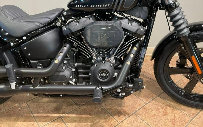 2024 Harley-Davidson Street Bob 114 Vivid Black FXBBS