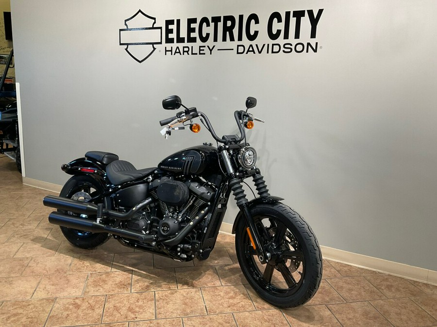 2024 Harley-Davidson Street Bob 114 Vivid Black FXBBS