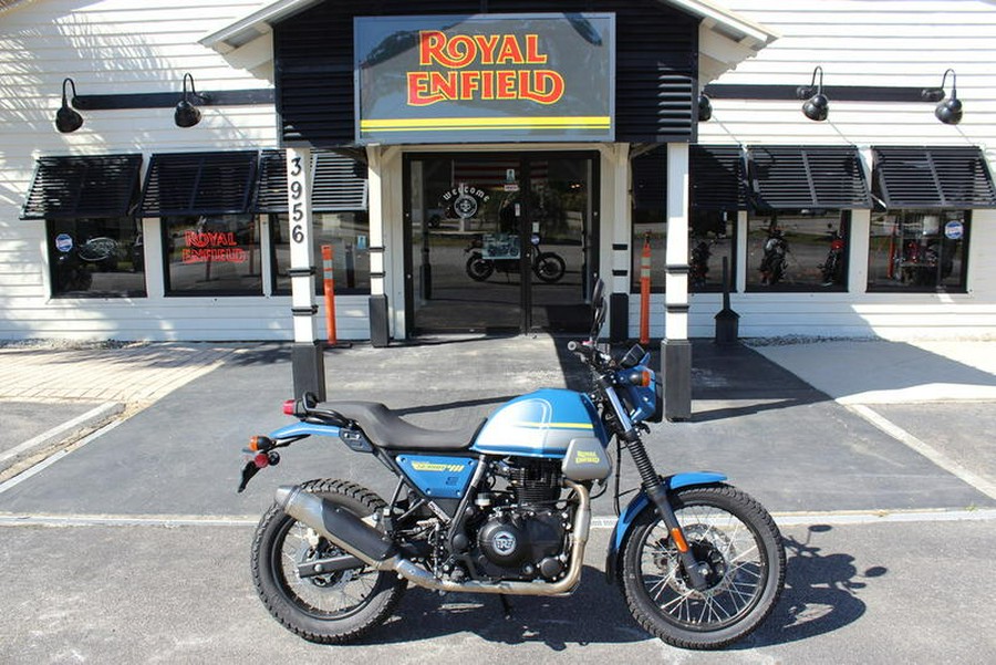 2023 Royal Enfield Scram 411 Skyline Blue