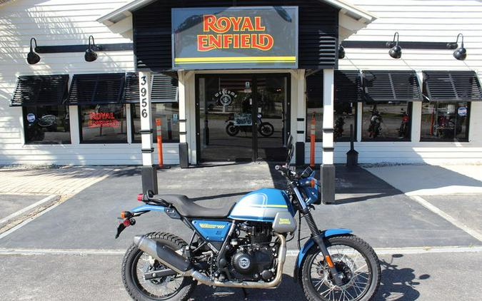 2023 Royal Enfield Scram 411 Skyline Blue