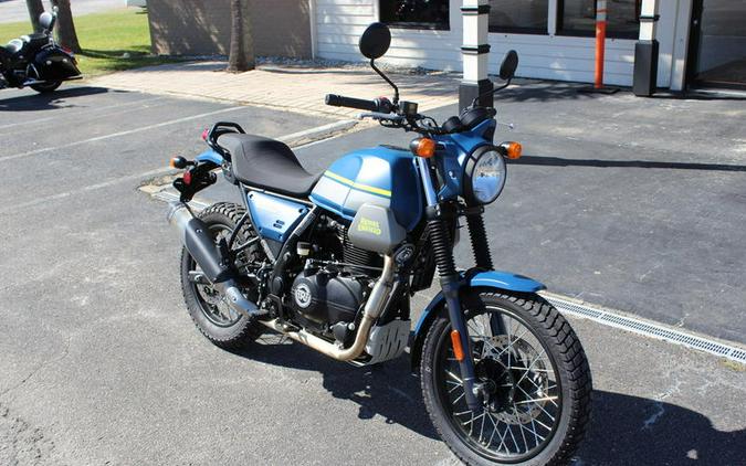 2023 Royal Enfield Scram 411 Skyline Blue