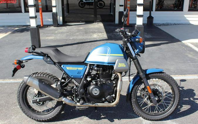 2023 Royal Enfield Scram 411 Skyline Blue