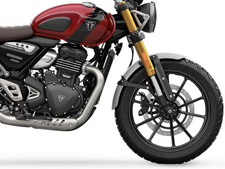 2025 Triumph Scrambler 400 X