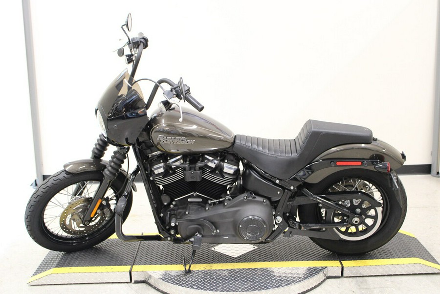 Used 2020 Harley-Davidson Softail Street Bob FXBB Motorcycle For Sale In Miami, Florida