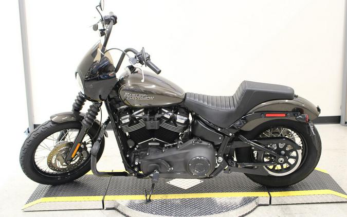 Used 2020 Harley-Davidson Softail Street Bob FXBB Motorcycle For Sale In Miami, Florida