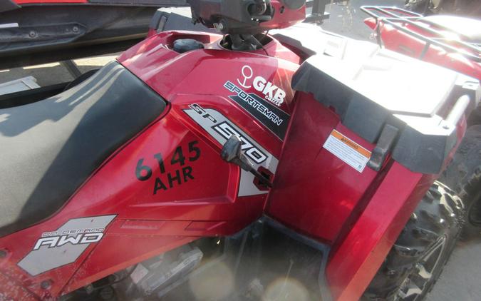 2016 POLARIS SPORTSMAN 570 SP SUNSET RED