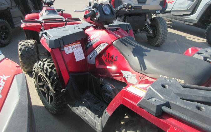 2016 POLARIS SPORTSMAN 570 SP SUNSET RED