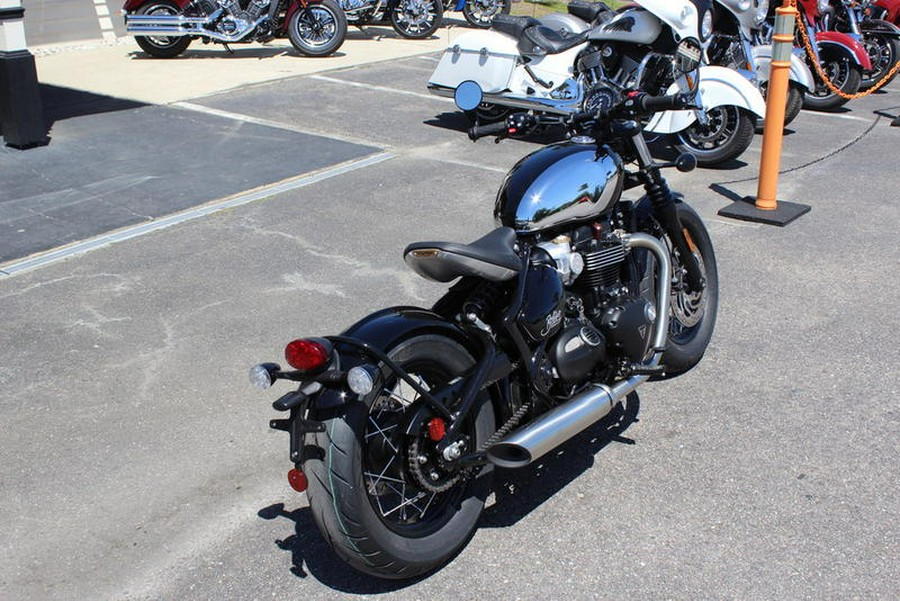 2023 Triumph Bonneville Bobber Chrome Edition Chrome / Jet Black