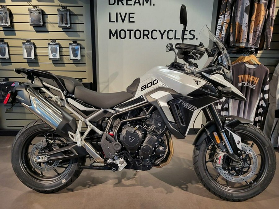 2024 Triumph Tiger 900 GT Pro Snowdonia White / Sapphire Black