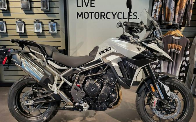 2024 Triumph Tiger 900 GT Pro Snowdonia White / Sapphire Black