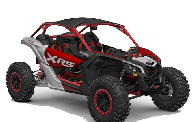 2025 Can-Am® Maverick X3 X rs Turbo RR Fiery Red & Hyper Silver