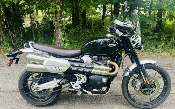 2023 Triumph Scrambler 1200 XC Sapphire Black