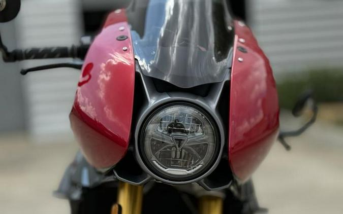 2023 Triumph Speed Triple 1200 RR Red Hopper / Storm Grey