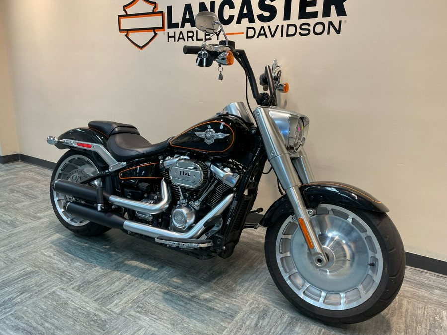 2019 HarleyDavidson Fat Boy 114 Vivid Black FLFBS for sale in Willow